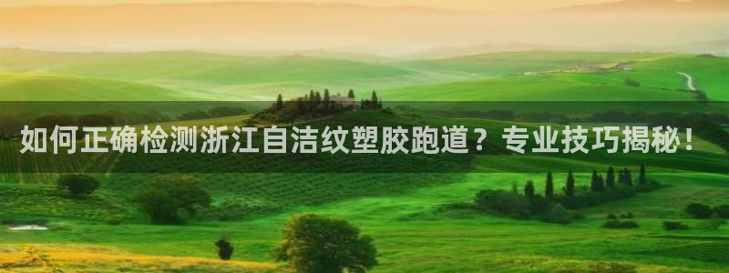 红足1世手机板：如何正确检测浙江自洁纹塑胶跑道？专业技巧揭秘！