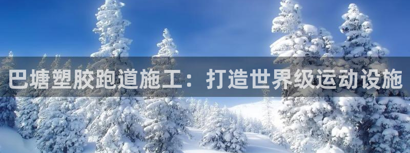 红足1一世：巴塘塑胶跑道施工：打造世界级运动设施