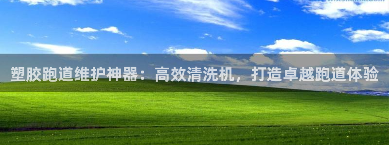 红足1一世红：塑胶跑道维护神器：高效清洗机，打造卓越跑道体验