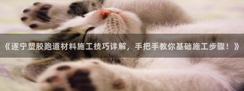红足1一世红：《遂宁塑胶跑道材料施工技巧详解，手把手教你基础施工步骤！》