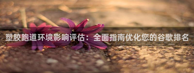 红足一1世皇冠：塑胶跑道环境影响评估：全面指南优化您的谷歌排名