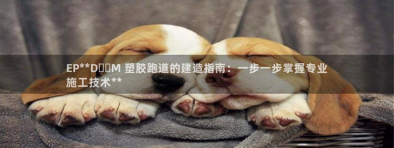 红足1世足球比分预测：EP**D​​M 塑胶跑道的建造指南：一步一步掌握专业
施工技术**