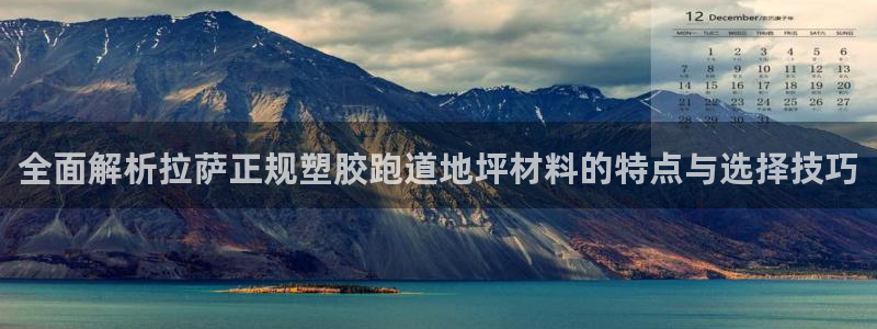 红足1世足球网址：全面解析拉萨正规塑胶跑道地坪材料的特点与选择技巧