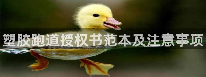 红足足球网：塑胶跑道授权书范本及注意事项