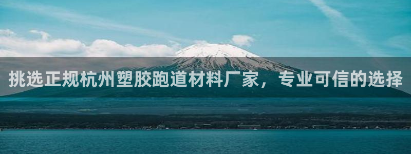 44814红足：挑选正规杭州塑胶跑道材料厂家，专业可信的选择