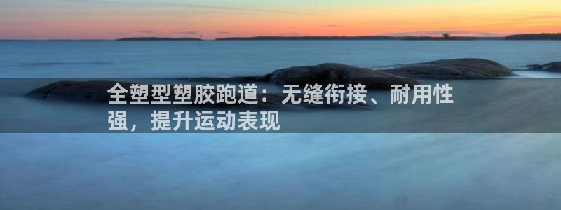 红足一1世手机版新皇冠：全塑型塑胶跑道：无缝衔接、耐用性
强，提升运动表现